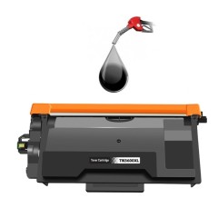 Brother TN-3600XL tonerio kasetės pildymas