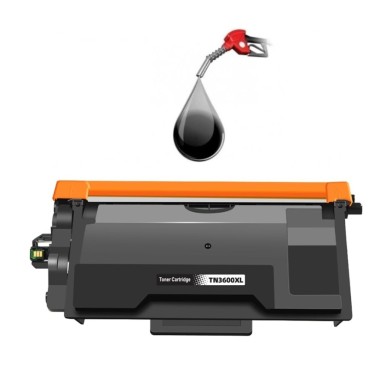 Brother TN-3600XL tonerio kasetės pildymas