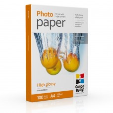 Foto popierius ColorWay High Glossy, A4, 230 g/m2, (100 lapų)