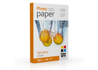 Foto popierius ColorWay High Glossy, A4, 230 g/m2, (100 lapų)