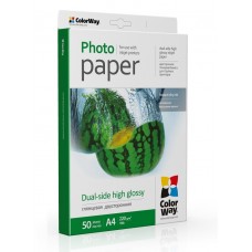 Foto popierius ColorWay Dual-Side High Glossy, A4, 220 g/m2, 50 lapų