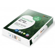 Popierius NAUTILUS, 100% perdirbtas, A4 80g/m2 