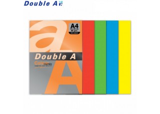 Spalvotas popierius Double A, Rinkinys, A4, 80 g/m² 5x20l. (Ryškios)