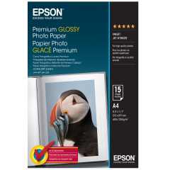 Foto popierius Epson A4 255 g/m2 blizgus (15 lap.)