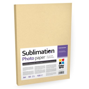 Sublimacinis ColorWay photo paper, A4, 100 g/m2, (50 lapų)