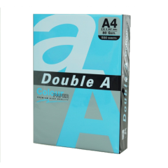 Spalvotas popierius Double A, A4, 80 g/m² 500l. DEEP BLUE