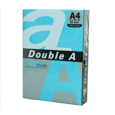 Spalvotas popierius Double A, A4, 80 g/m² 500l. DEEP BLUE