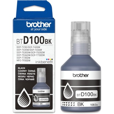 Rašalas Brother BTD100BK OEM