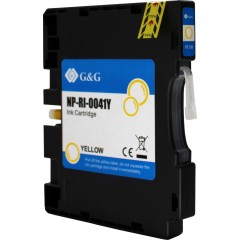 Kasetė Ricoh GC 41Y (405764), geltona – ECO Kasetė Ricoh GC 41Y (405764), geltona – ECO