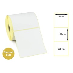 Lipnios termo etiketės 100x99mm (500 vnt.) – Thermal ECO