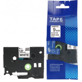 Brother TZe-221 Lipni juostelė (9 mm, juodas ant baltos) – Premium Brother TZe-221 Lipni juostelė (9 mm, juodas ant baltos) – Premium