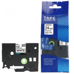 Brother TZe-251 Lipni juostelė (24 mm, juodas ant baltos) – Eco Brother TZe-251 Lipni juostelė (24 mm, juodas ant baltos) – Eco