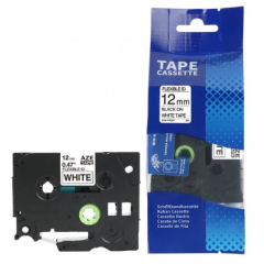 Brother TZe-FX231 Lipni juostelė (12 mm, juodas ant baltos, lanksti) – Premium Brother TZe-FX231 Lipni juostelė (12 mm, juodas ant baltos, lanksti) – Premium