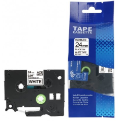 Brother TZE-FX251 Lipni juostelė (24 mm, juoda ant baltos, lanksti) – Eco Brother TZE-FX251 Lipni juostelė (24 mm, juoda ant baltos, lanksti) – Eco
