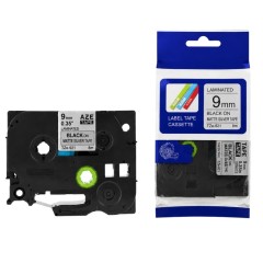 Brother TZE-921 Lipni juostelė (9 mm, juoda ant sidabrinės) – ECO