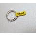 Brother TZE-FX611 Lipni juostelė (6 mm,  juodas ant geltonos, lanksti) – Eco