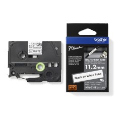 Brother HSe-231E termo susitraukiantis vamzdelis 11,2 mm (juoda ant balto) – Originalus