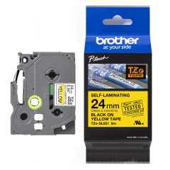 Brother TZe-SL651 kabelių ženklinimo juosta 24 mm × 8 m – Originali Brother TZe-SL651 kabelių ženklinimo juosta 24 mm × 8 m – Originali
