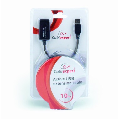 Laidas USB 2.0 (Type-A male > Type-A female) Prailgintuvas (10 m.)