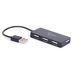 Šakotuvas USB 2.0 Gembird, 4 USB jungtys