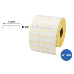 Juvelyrinės lipnios etiketės 55x13 mm (4000 vnt.) – Vellum