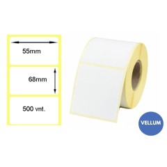 Lipnios etiketės 55x68mm (500 vnt.) – Vellum