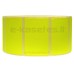 Lipnios etiketės 38x25mm (1000 vnt.) – Vellum, fluorescencinė geltona